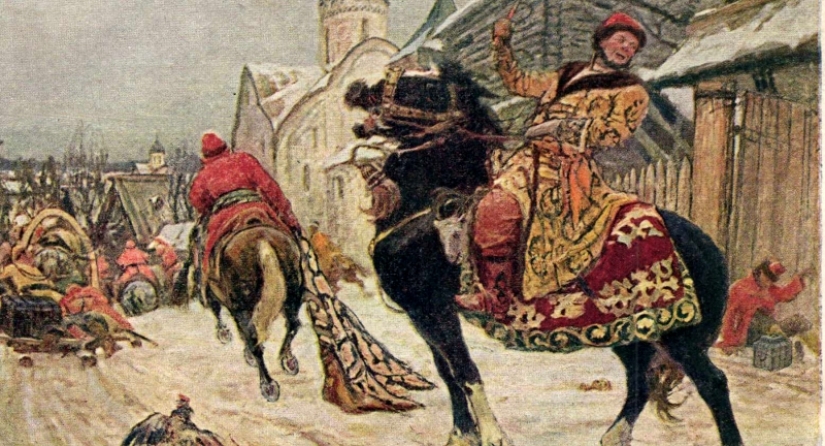 5 oprichniks of Ivan the Terrible, remaining in history