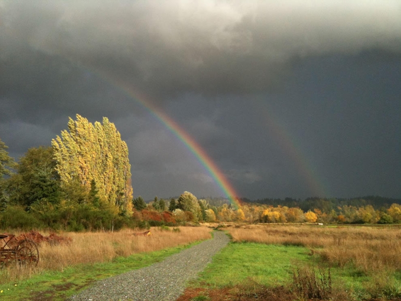 50 stunning double rainbow photos