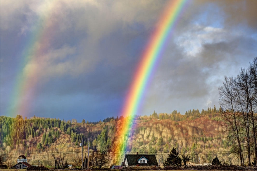 50 stunning double rainbow photos