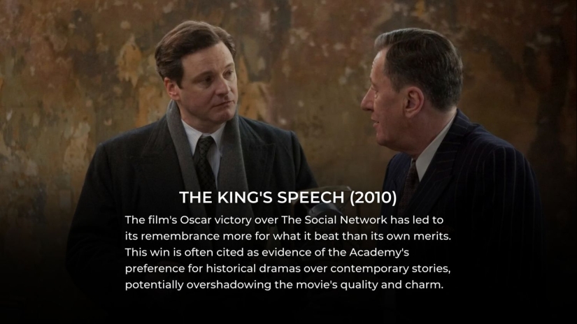 7 Best Picture Winners That Wished They Hadn't Won an Oscar