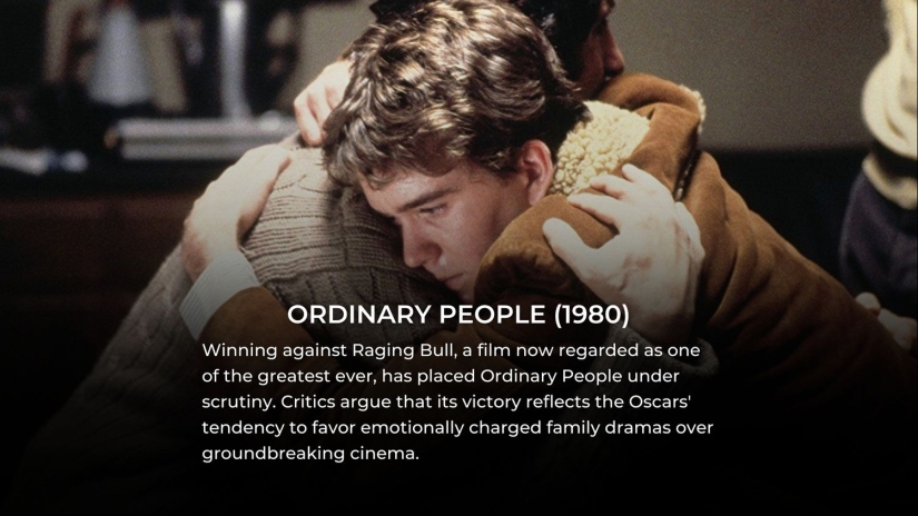 7 ganadores de la mejor película que desearían no haber ganado un Oscar 7 ganadores de la mejor película que desearían no haber ganado un Oscar