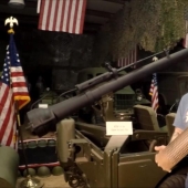 A pensioner from the USA is the most armed man on the planet