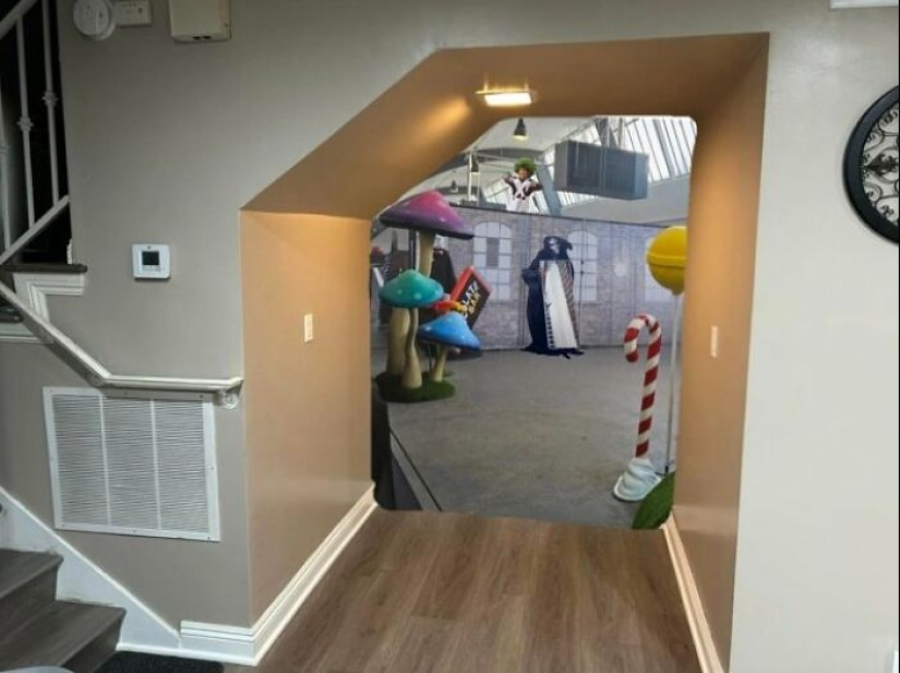 Account On Twitter Asked What To Do With A Space Under The Stairs, And The Internet Delivered