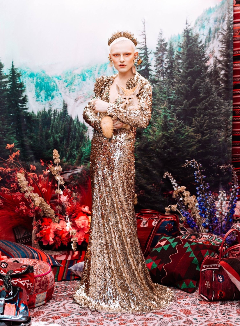 Amazingly beautiful photo shoot with animals rescued on the black market Amazingly beautiful photo shoot with animals rescued on the black market