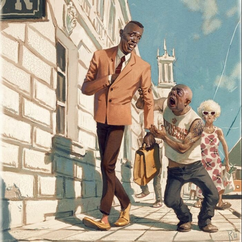 Artist Continues To Create Controversial Illustrations Full Of Hidden Messages