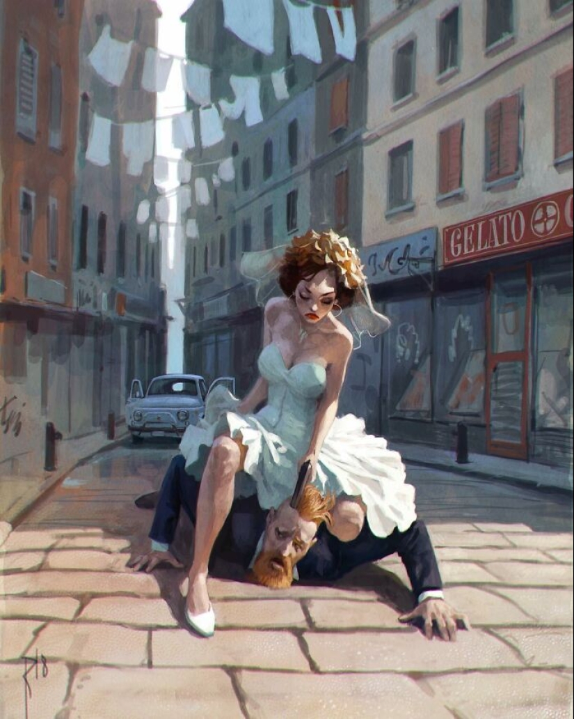 Artist Continues To Create Controversial Illustrations Full Of Hidden Messages