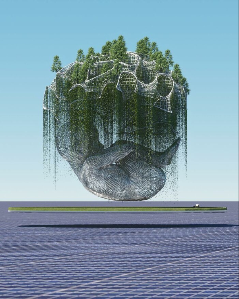 Artist Creates Surreal Godlike Digital Sculptures, Here Are 12 Of His Newest Works