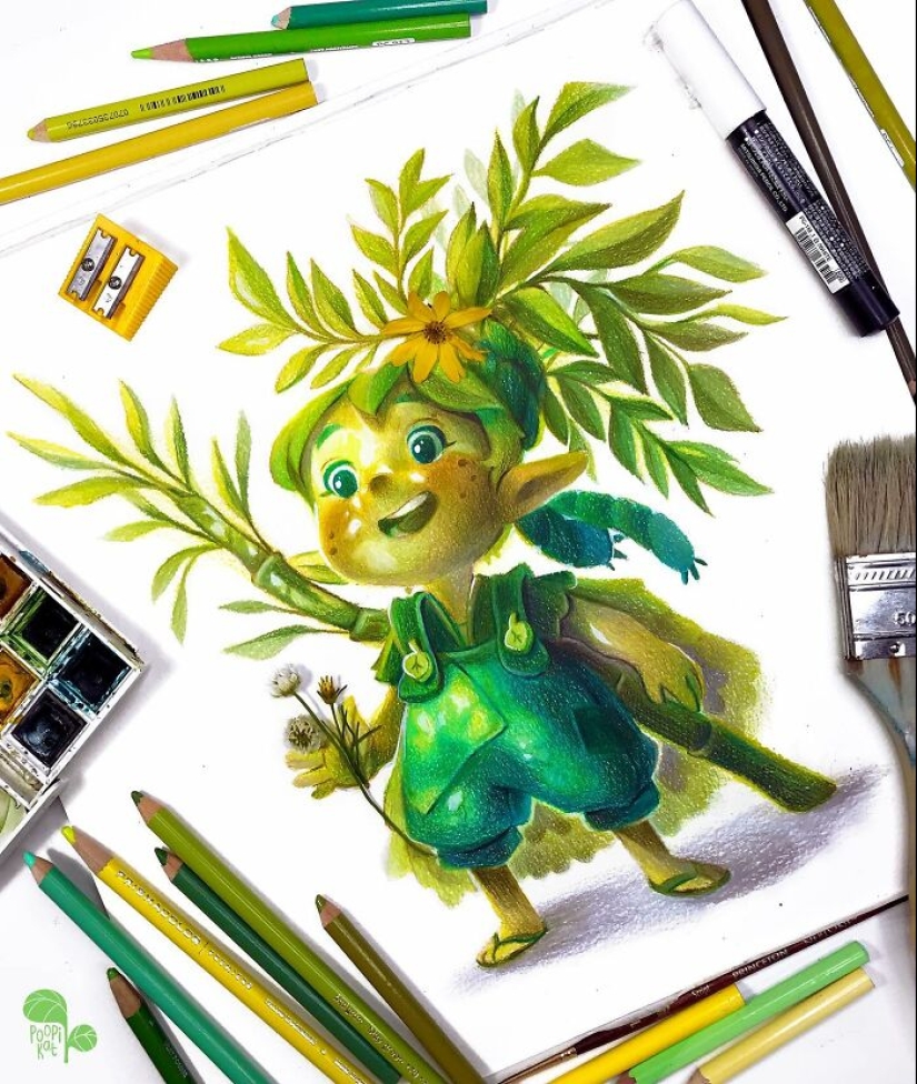 Artist Explores Identity And Nature In Her 17 Stunning Illustrations Artist Explores Identity And Nature In Her 17 Stunning Illustrations