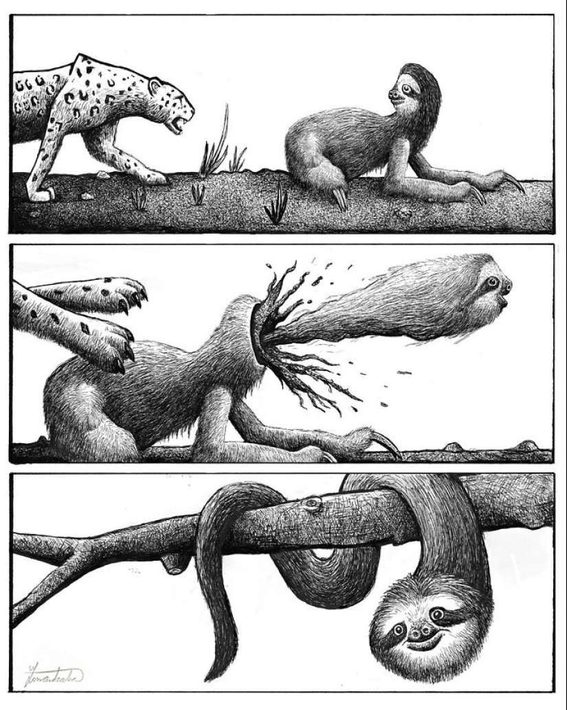 Artist Illustrates Funny-Looking Surreal Animals In A Scientific Encyclopedia Type Of Style