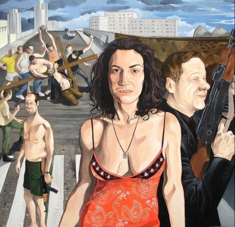 Artist Kosta Kulundzic and his serious jokes on common sense Artist Kosta Kulundzic and his serious jokes on common sense