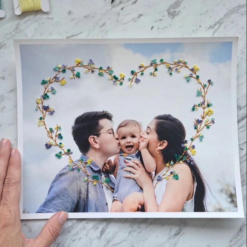 Artist Transforms Photographs Into Vibrant Pieces Of Art By Embroidering Them