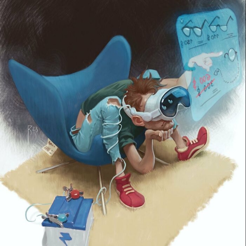 Artista continúa creando polémicas ilustraciones llenas de mensajes ocultos