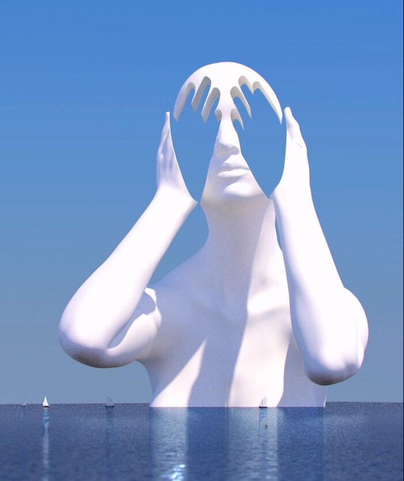 Artista crea esculturas gigantes que podrían hacerte sentir como si estuvieras entrando en otro mundo Artista crea esculturas gigantes que podrían hacerte sentir como si estuvieras entrando en otro mundo