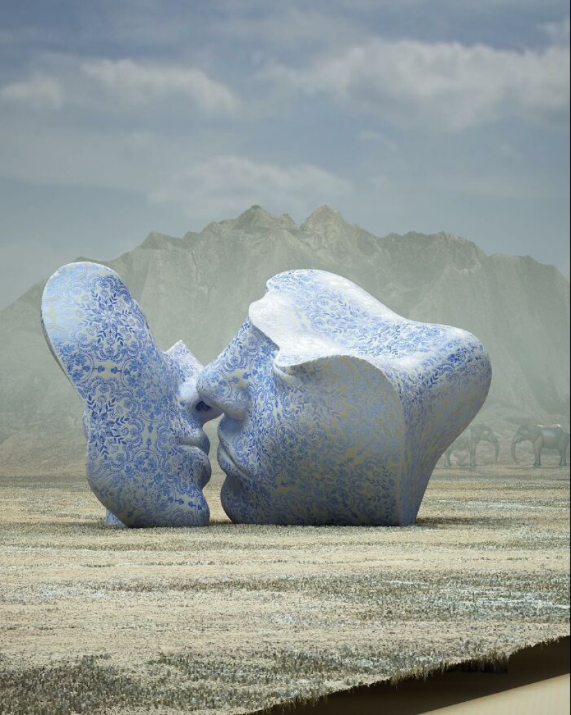 Artista crea esculturas gigantes que podrían hacerte sentir como si estuvieras entrando en otro mundo Artista crea esculturas gigantes que podrían hacerte sentir como si estuvieras entrando en otro mundo