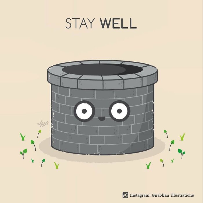 Artista crea ilustraciones minimalistas que convierten momentos cotidianos en juegos de palabras cómicos