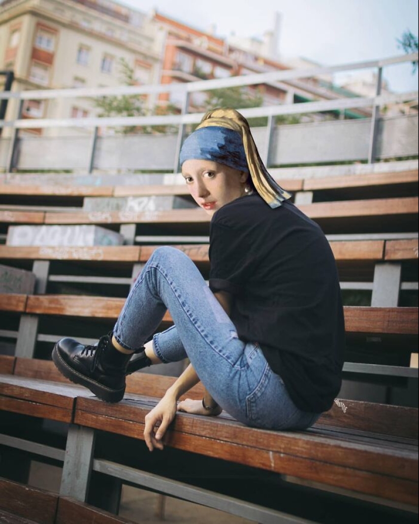 Artista reimagina íconos del arte histórico como si fueran personas influyentes de la actualidad