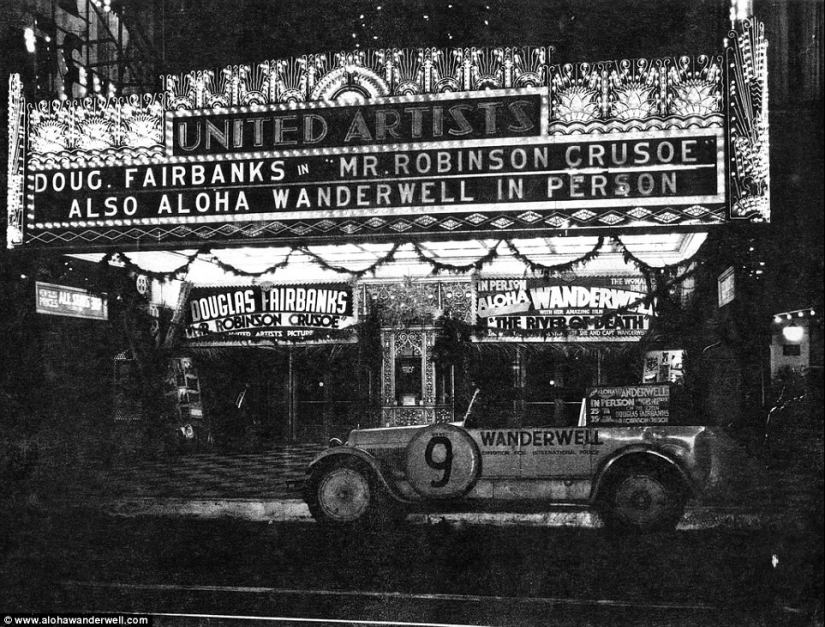 As a 16-year-old girl in the early XX century circled the globe by car