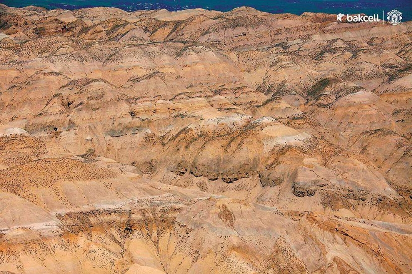 Azerbaiyán a vista de pájaro Azerbaiyán a vista de pájaro