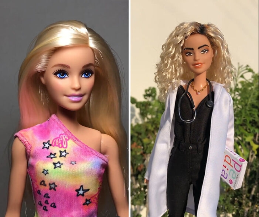 Barbie Makeovers: 8 Before And After Images Of Barbies And Kens Transformed By Daniel Lima