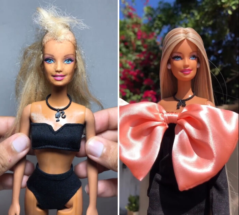 Barbie Makeovers: 8 Before And After Images Of Barbies And Kens Transformed By Daniel Lima