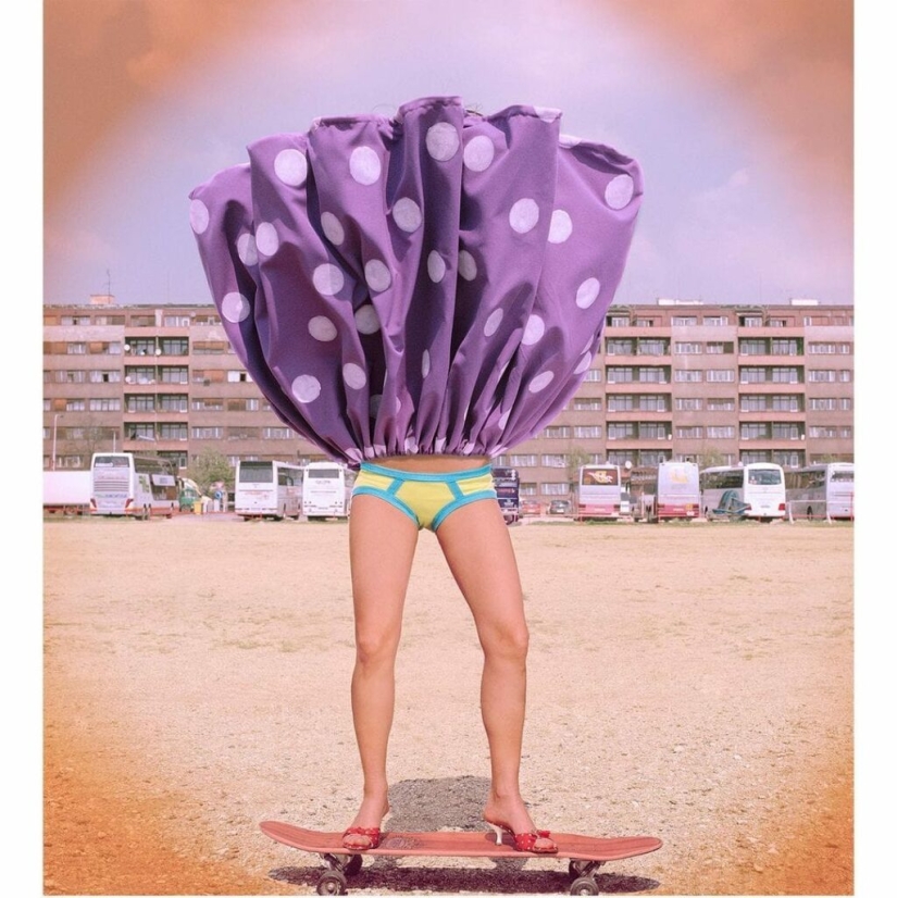 Beautiful and absurd works by Czech photographer Bara Prasilova Beautiful and absurd works by Czech photographer Bara Prasilova