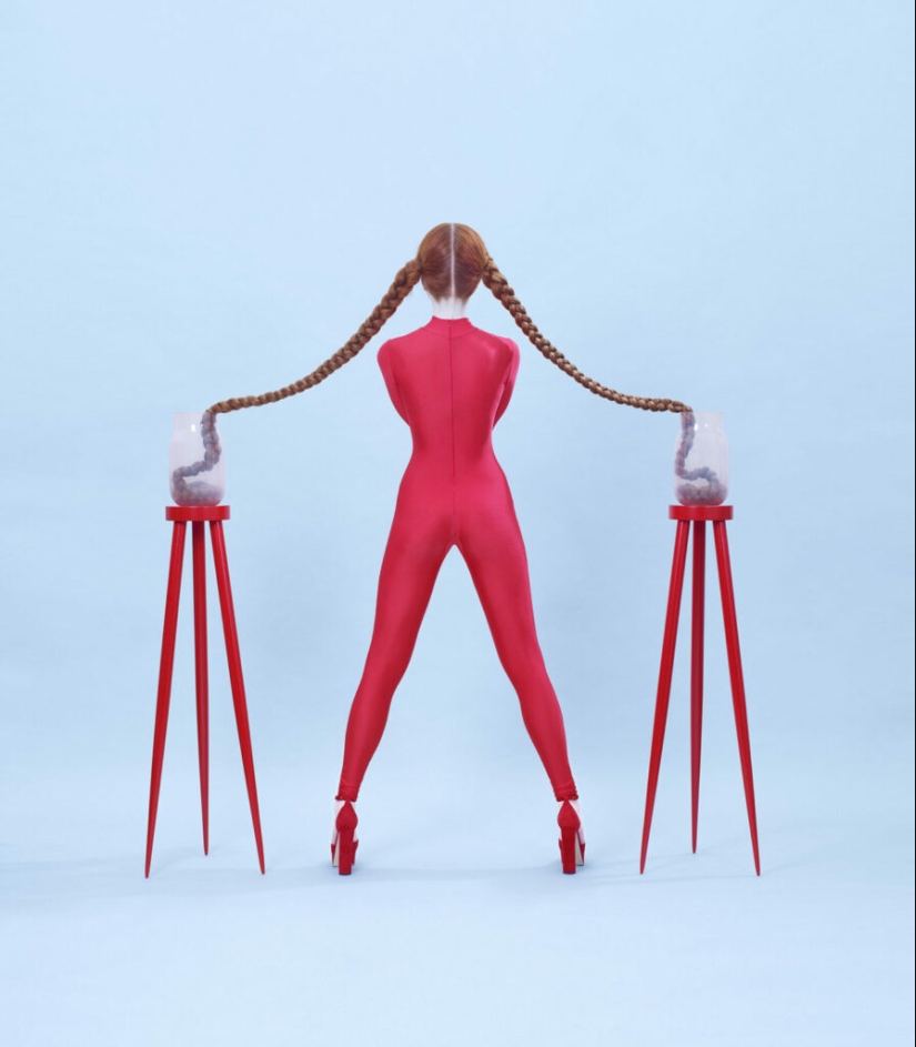 Beautiful and absurd works by Czech photographer Bara Prasilova Beautiful and absurd works by Czech photographer Bara Prasilova