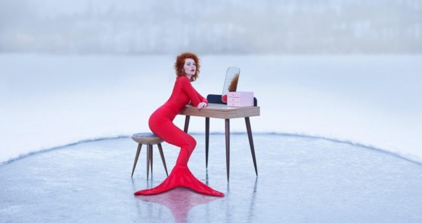 Bellas y absurdas obras de la fotógrafa checa Bara Prasilova Bellas y absurdas obras de la fotógrafa checa Bara Prasilova