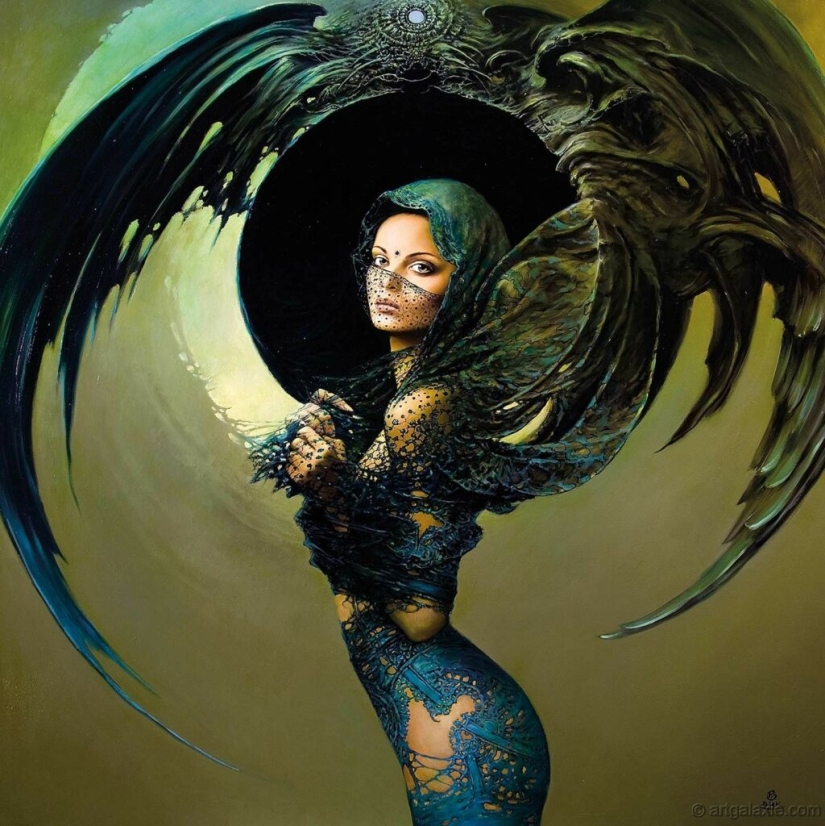 Bellezas místicas en las pinturas del artista polaco Karol Bak Bellezas místicas en las pinturas del artista polaco Karol Bak