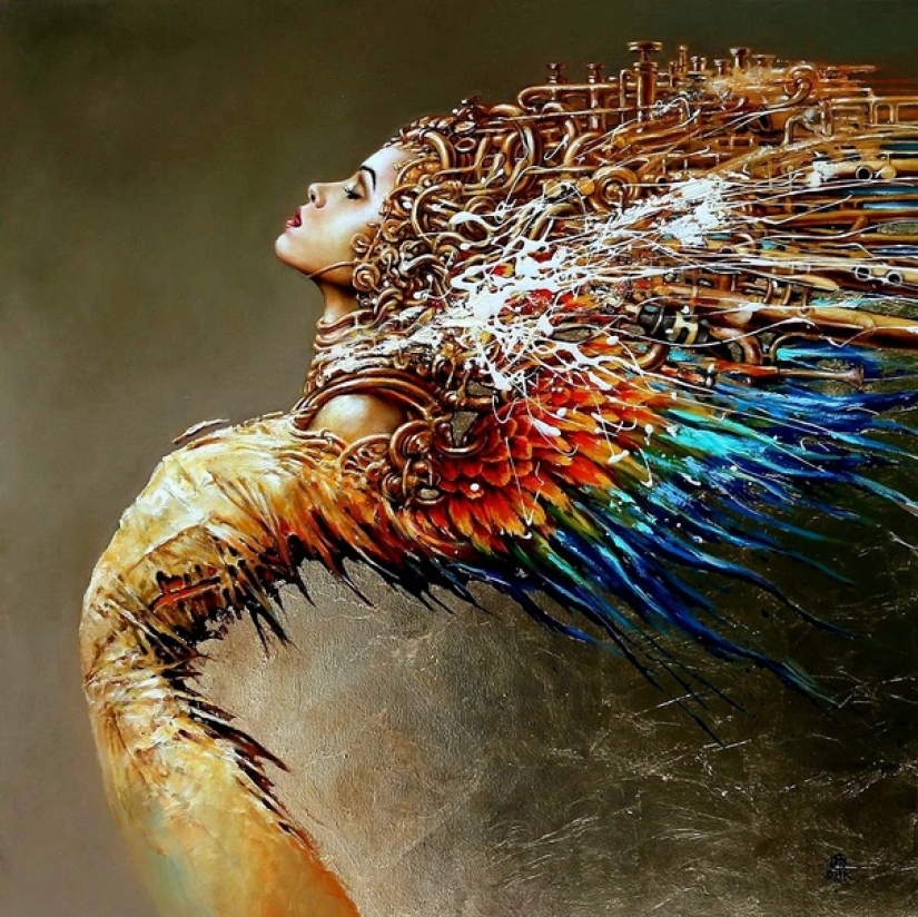Bellezas místicas en las pinturas del artista polaco Karol Bak Bellezas místicas en las pinturas del artista polaco Karol Bak