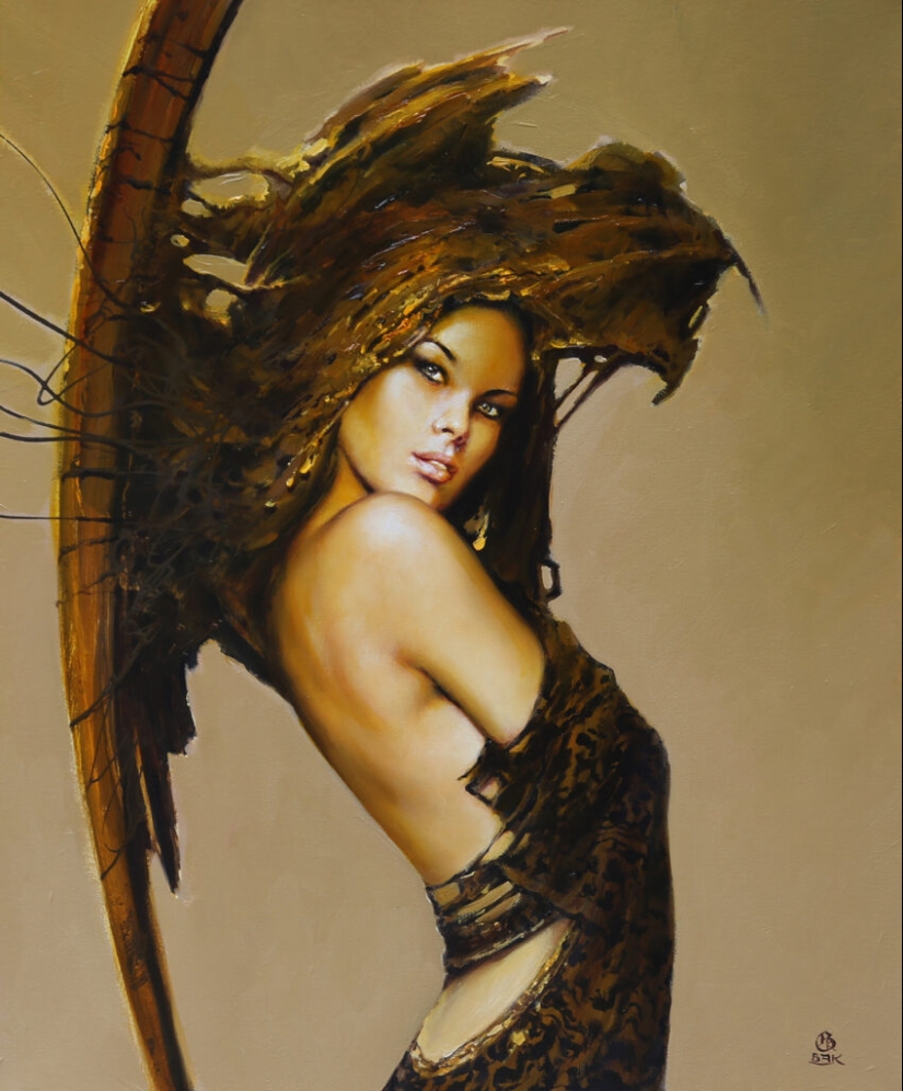 Bellezas místicas en las pinturas del artista polaco Karol Bak Bellezas místicas en las pinturas del artista polaco Karol Bak