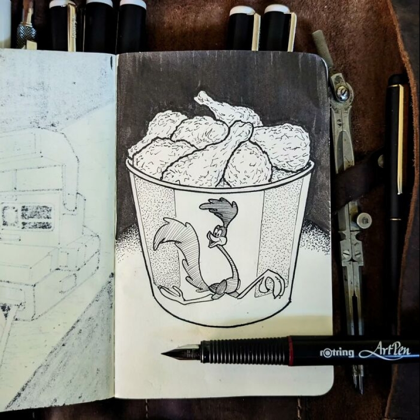 Bringing Pop Culture Characters To Life: 19 Drawings By Ed Harrington