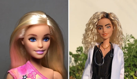 Cambios de imagen de Barbie: 8 imágenes de antes y después de Barbies y Kens transformados por Daniel Lima Cambios de imagen de Barbie: 8 imágenes de antes y después de Barbies y Kens transformados por Daniel Lima