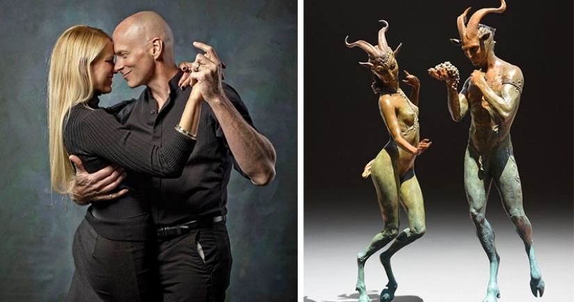 Caminando por los campos de la imaginación: Increíbles esculturas de Colin y Christine Poole Caminando por los campos de la imaginación: Increíbles esculturas de Colin y Christine Poole