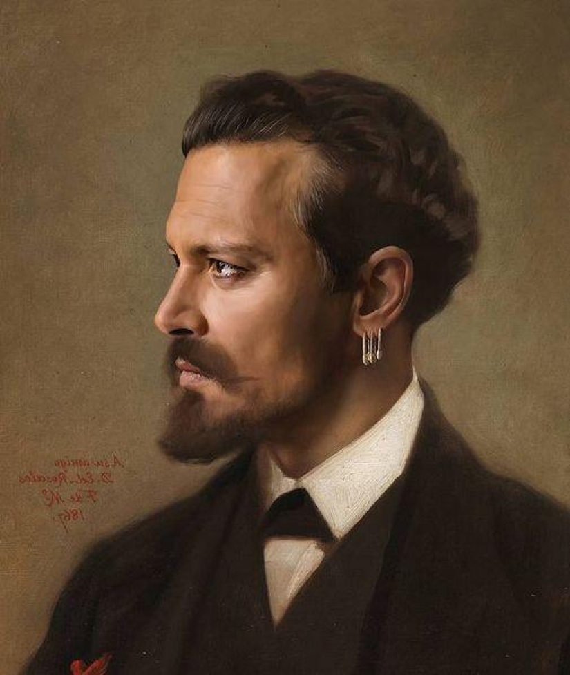 Celebridades en los retratos ceremoniales del artista Kieson Celebridades en los retratos ceremoniales del artista Kieson