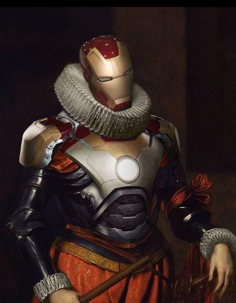 Celebridades en los retratos ceremoniales del artista Kieson Celebridades en los retratos ceremoniales del artista Kieson