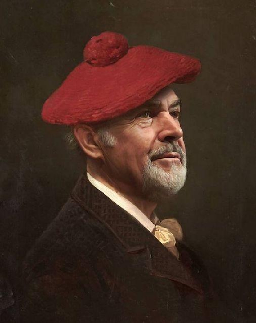 Celebridades en los retratos ceremoniales del artista Kieson Celebridades en los retratos ceremoniales del artista Kieson