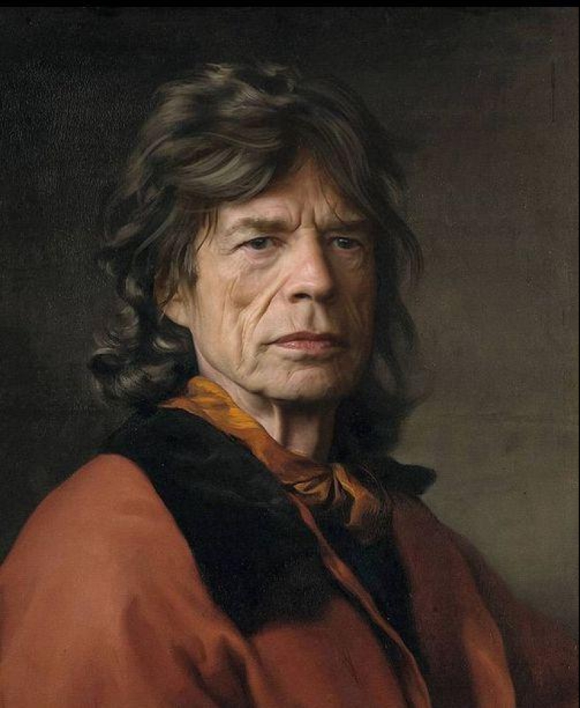 Celebridades en los retratos ceremoniales del artista Kieson Celebridades en los retratos ceremoniales del artista Kieson