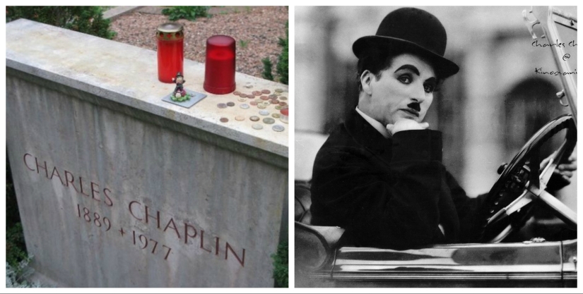 Chaplin, Gogol y otros personajes famosos secuestrados después de la muerte Chaplin, Gogol y otros personajes famosos secuestrados después de la muerte