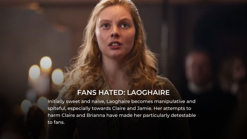 Clasificación de 5 personajes de Outlander que desprecias frente a 5 con los que te casarías Clasificación de 5 personajes de Outlander que desprecias frente a 5 con los que te casarías