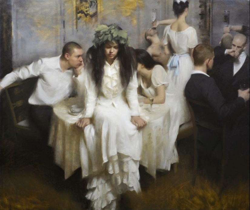 Clásico, moderno, pintura Nick ALM, "me refiero principalmente al mundo interior" Clásico, moderno, pintura Nick ALM, "me refiero principalmente al mundo interior"