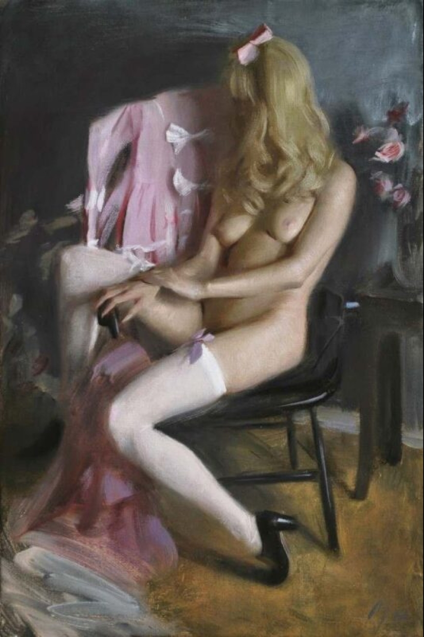 Clásico, moderno, pintura Nick ALM, "me refiero principalmente al mundo interior" Clásico, moderno, pintura Nick ALM, "me refiero principalmente al mundo interior"