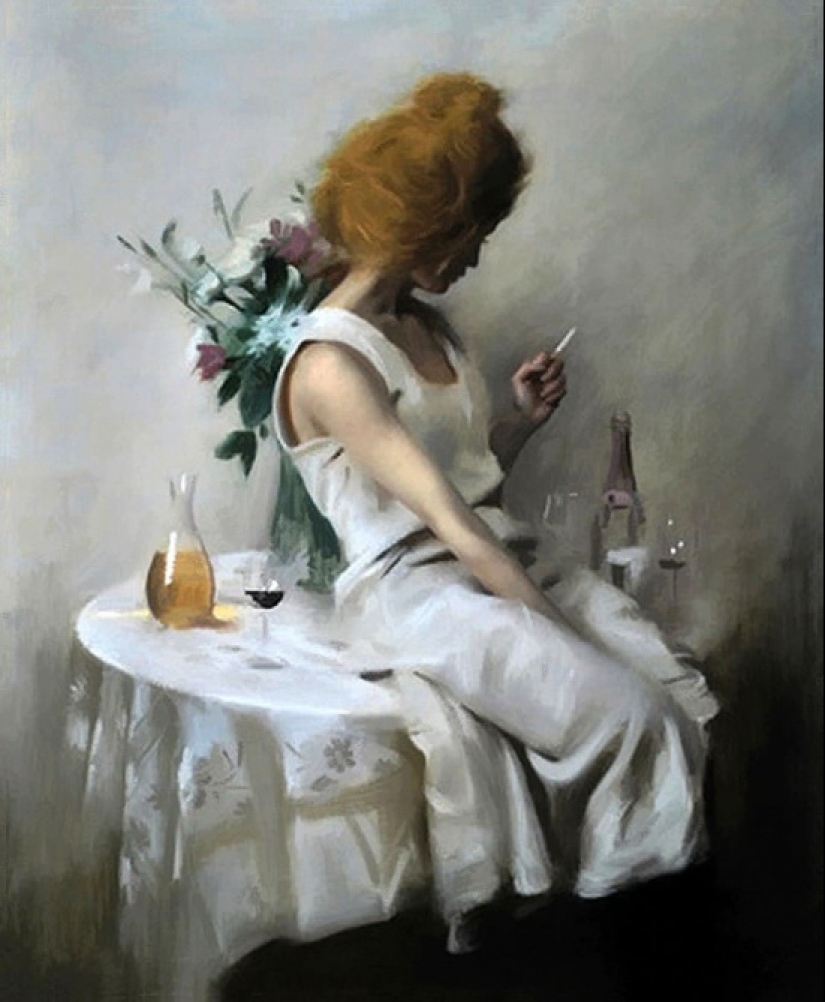 Clásico, moderno, pintura Nick ALM, "me refiero principalmente al mundo interior" Clásico, moderno, pintura Nick ALM, "me refiero principalmente al mundo interior"
