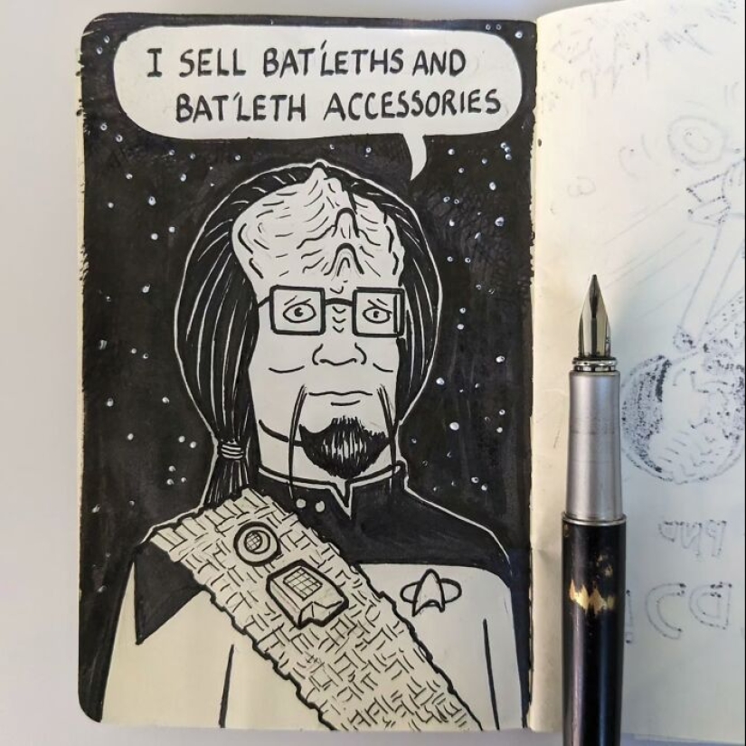 Cómo dar vida a personajes de la cultura pop: 17 dibujos de Ed Harrington Cómo dar vida a personajes de la cultura pop: 17 dibujos de Ed Harrington