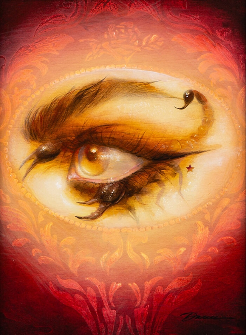 “Conexiones codiciadas”: 10 pinturas íntimas de Lara Dann