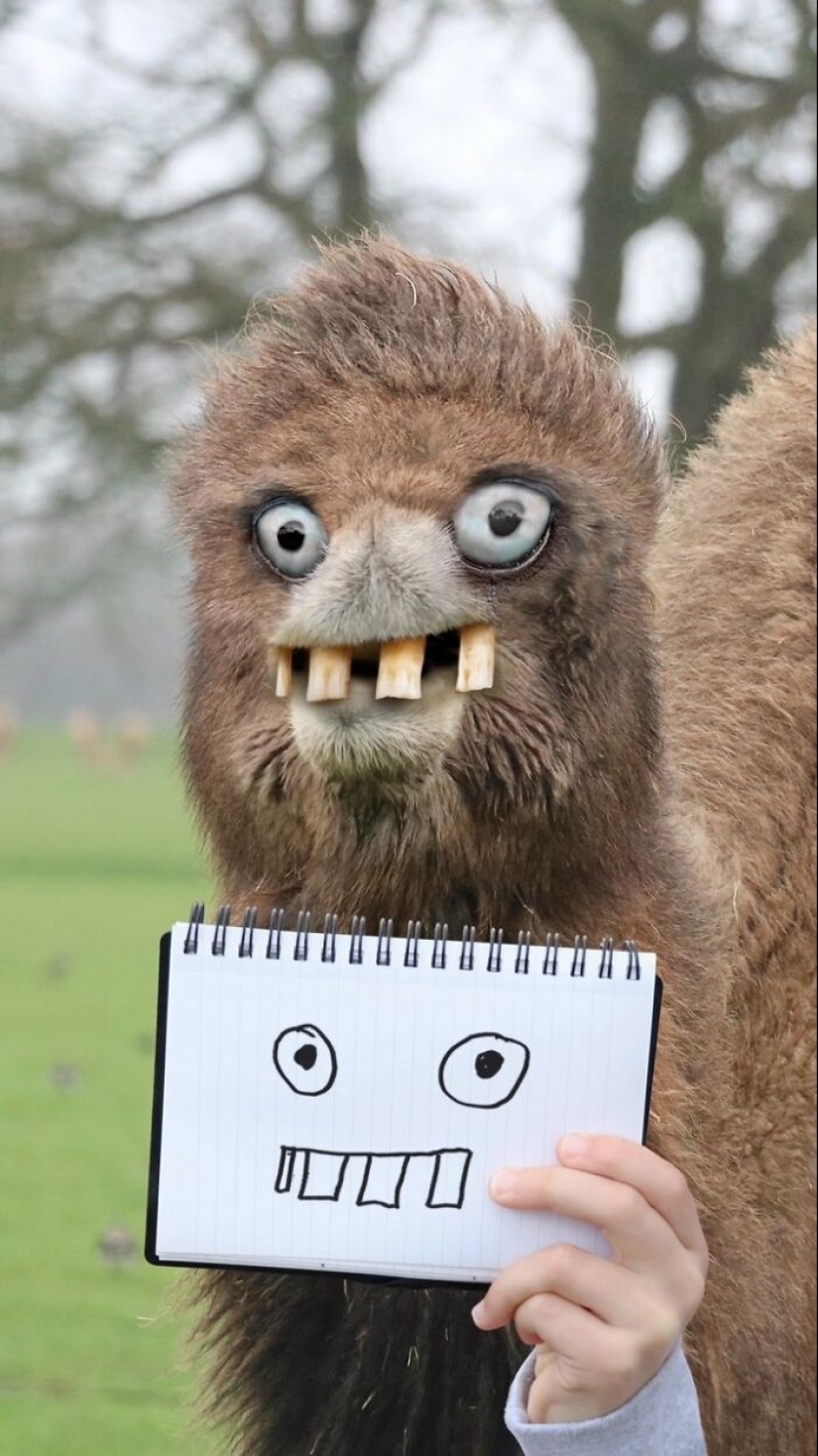 ‘Cosas que he dibujado’: 13 veces que papá usó Photoshop para dar vida al arte infantil