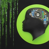 Creé una serie de imágenes que representan temas contemporáneos.