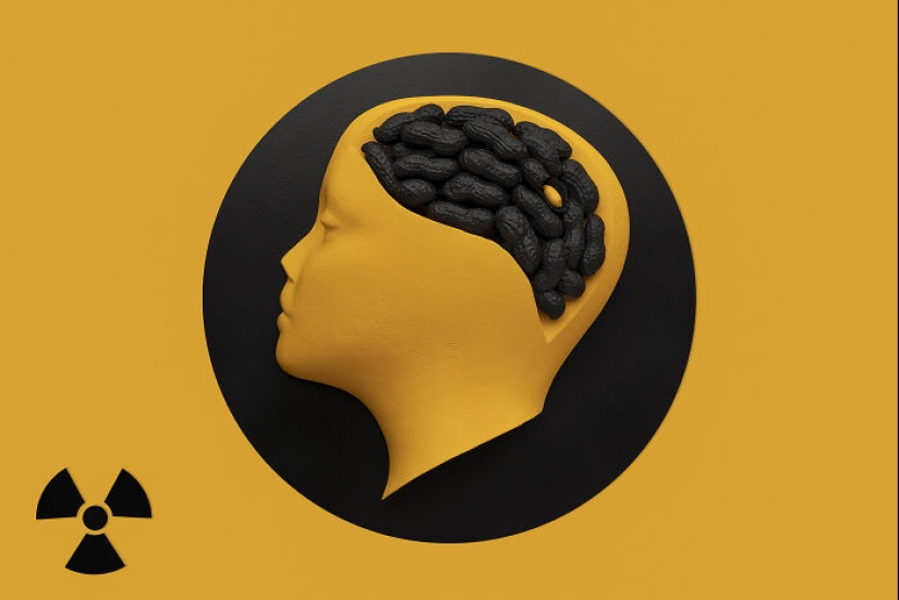 Creé una serie de imágenes que representan temas contemporáneos.