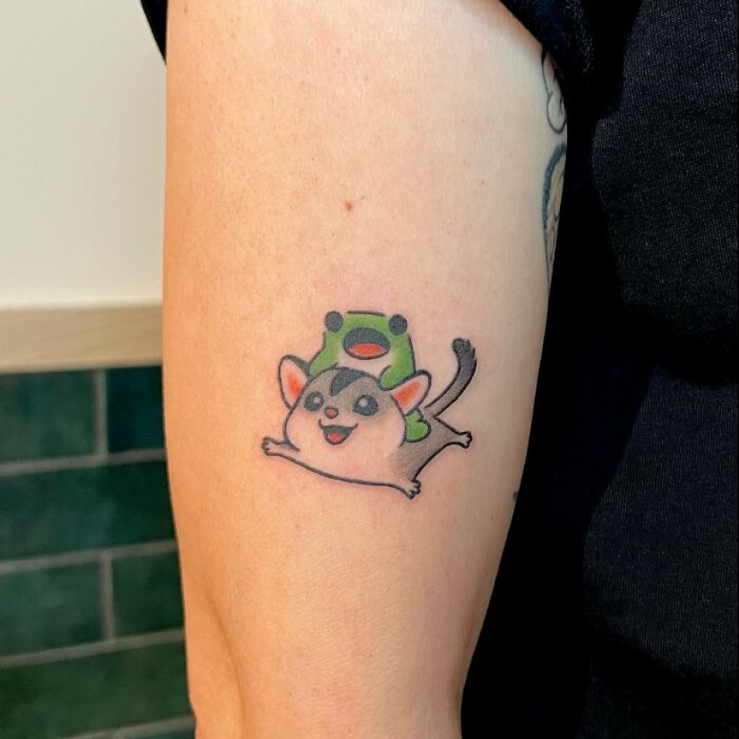 Cute Tattoo Art By Buoy