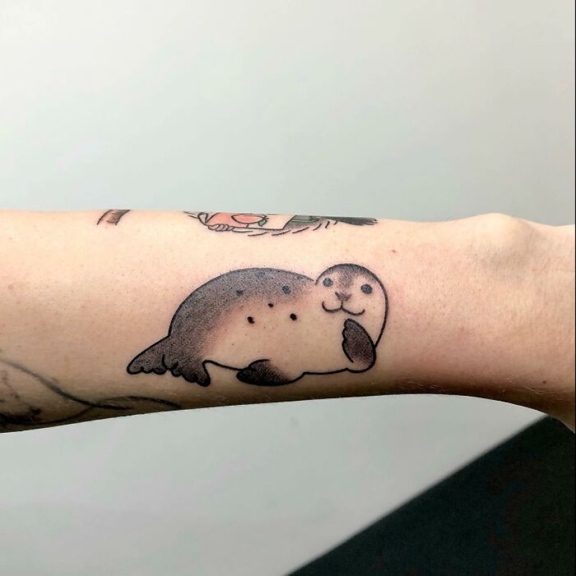 Cute Tattoo Art By Buoy