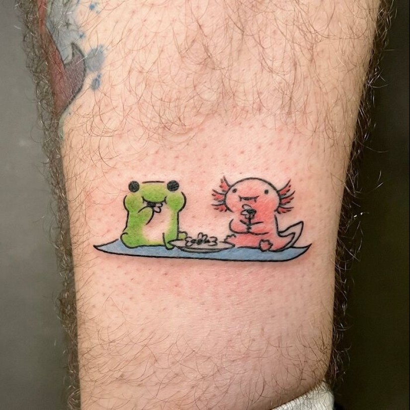 Cute Tattoo Art By Buoy